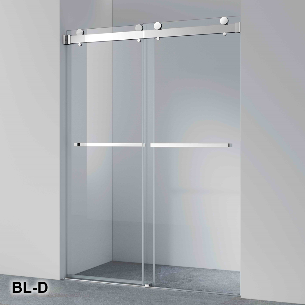 BERLIN SERIES -  BL FRAMELESS DOUBLE SLIDING SHOWER DOOR
