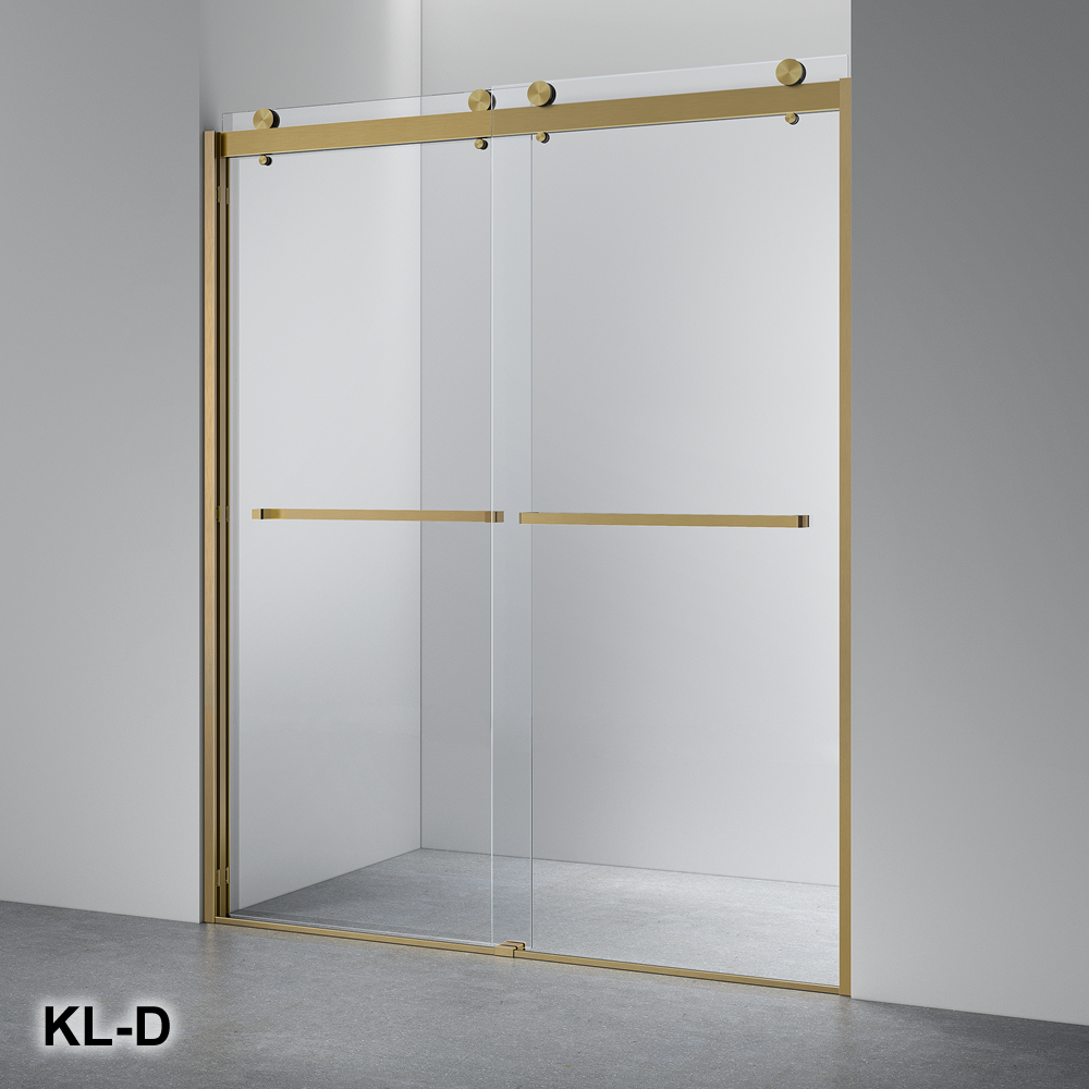 KOLN SERIES - KL SEMI-FRAMED DOUBLE SLIDING SHOWER DOOR