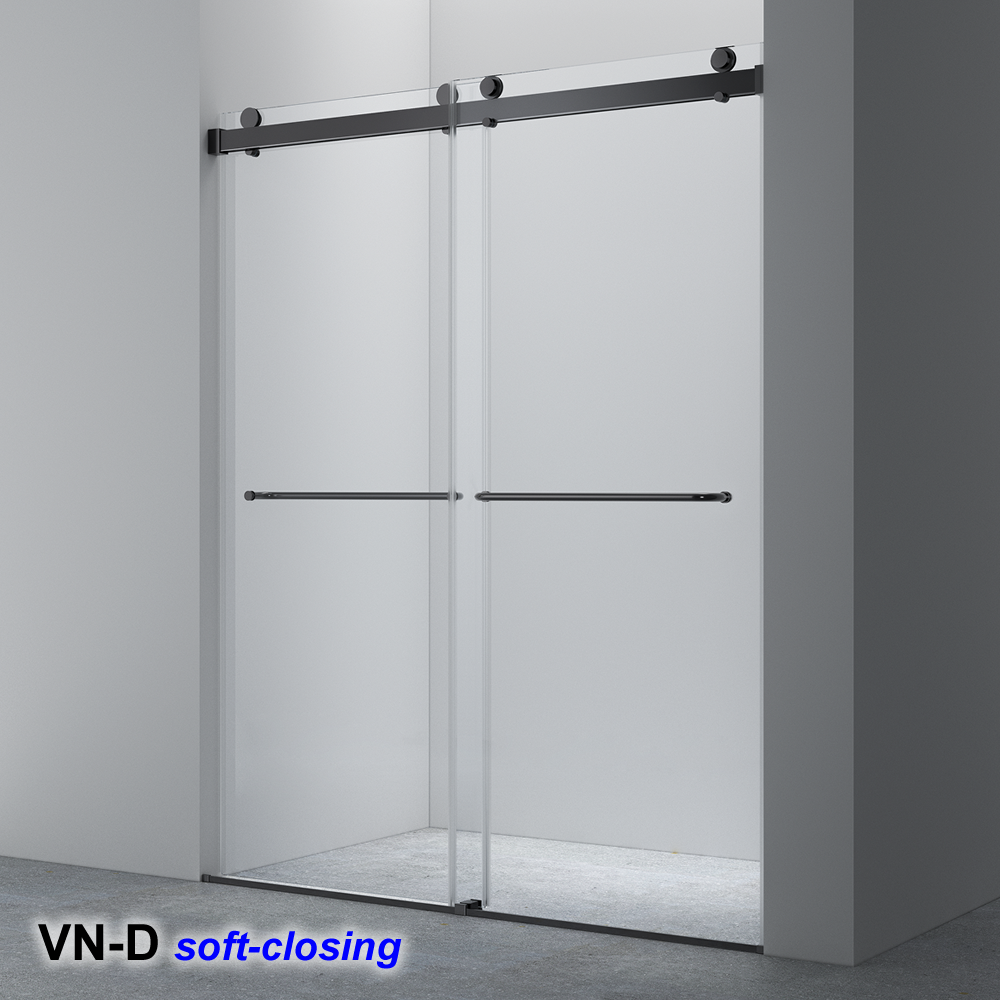 VENICE SERIES - VN FRAMELESS DOUBLE SLIDING SHOWER DOOR
