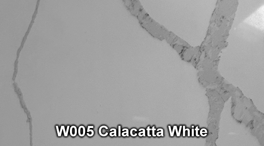 W011 Calacatta White Quartz