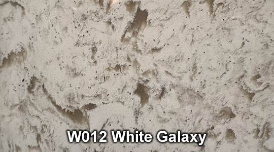 W012 White Galaxy Quartz