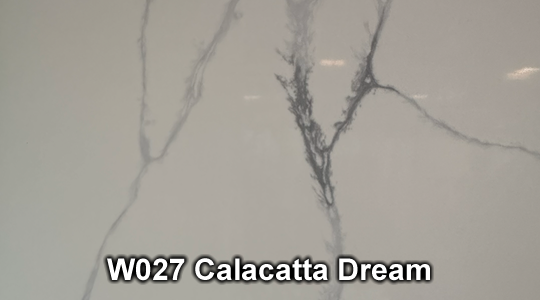 W027 Calacatta Dream Quartz