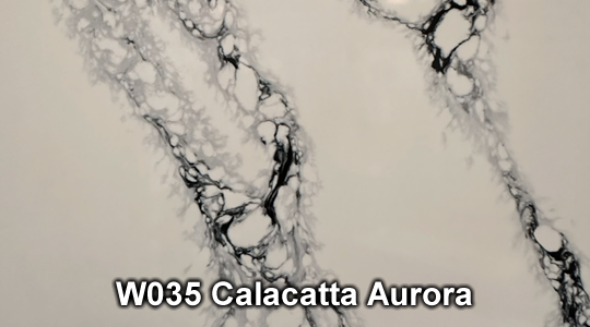 W035 Calacatta Aurora Quartz