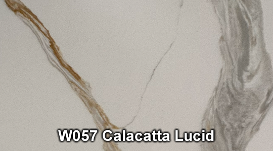 W057 Calacatta Lucid Quartz