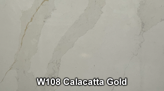W108 Calacatta Gold Quartz